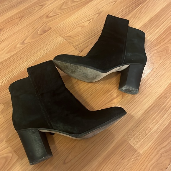 Cole Haan Zandra Bootie. Size 9.5. Black. Calf hair and suede combo. - Picture 10 of 14